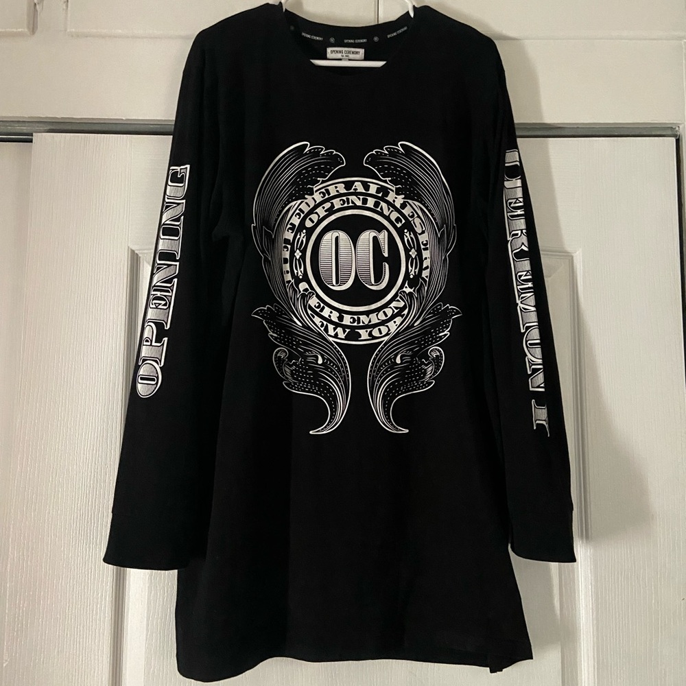 Opening Ceremony graphic logo long t-shirt